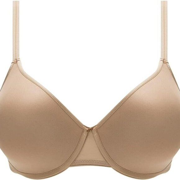 ✨✨Chantelle Women's C Essential Full Coverage Smooth Bra Nude #38160 40F - Picture 3 of 6